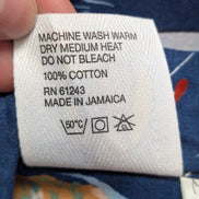 Chemise hawaïenne Yo Wear USA Made in Jamaica manches courtes taille M #658 hawa