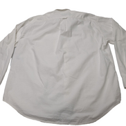Chemise Dockers blanche unie 1 poche manches longues homme taille XL