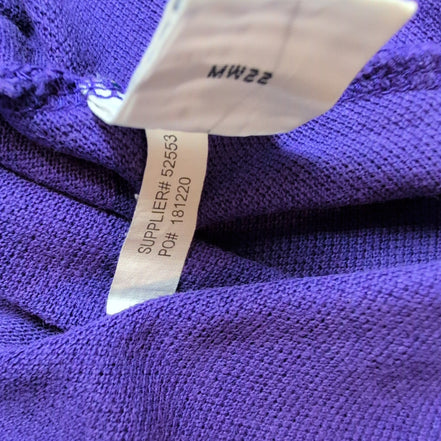 Polo Ralph Lauren Homme M Violet Logo Jaune Polo Manches Courtes