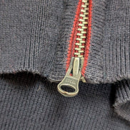 Gilet Tommy Hilfiger Bleu Marine Zippé Col Montant - Taille 3XL