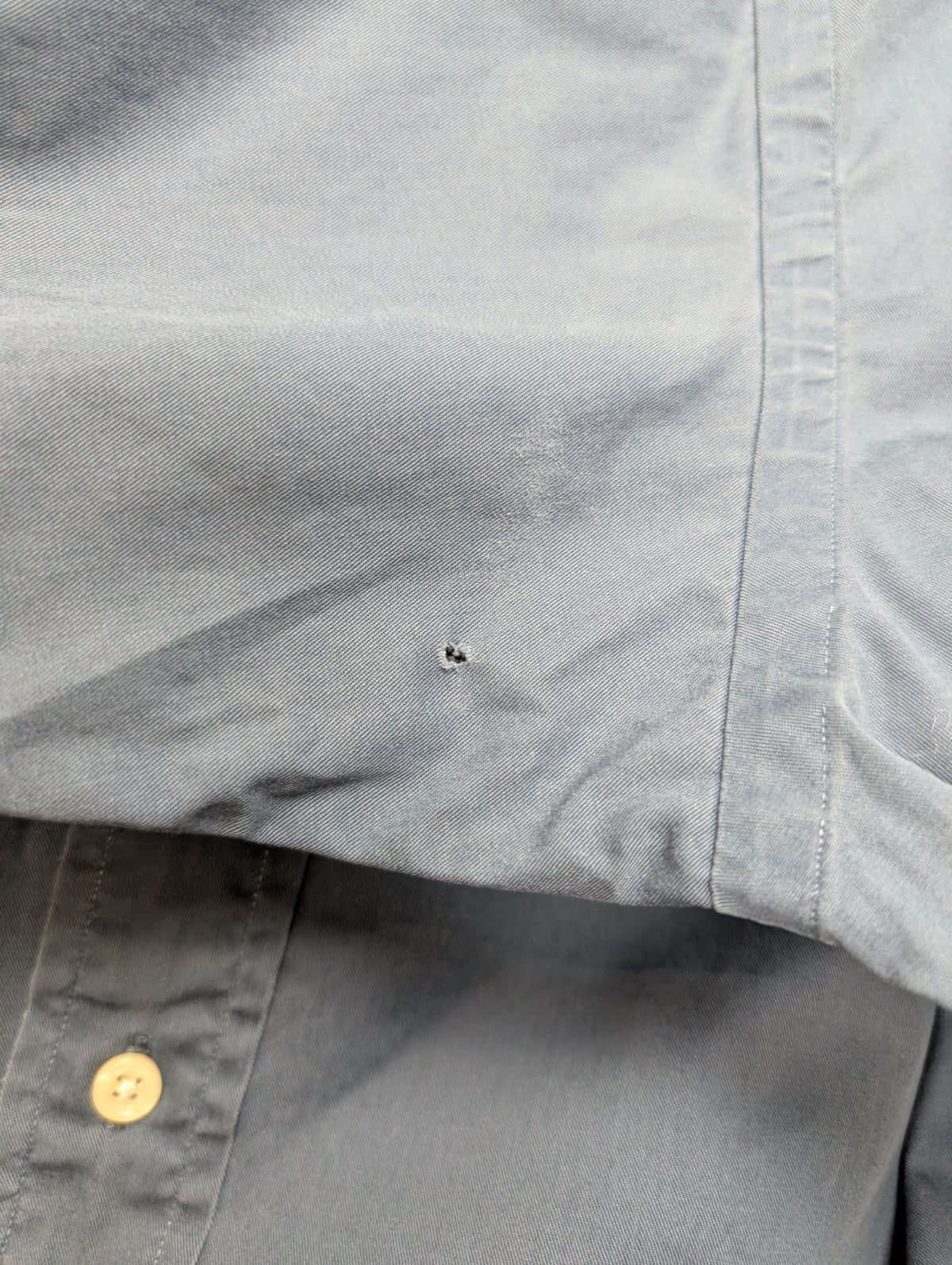 Chemise Ralph Lauren Blake L Bleu Foncé Logo Rouge Shirt Button Down