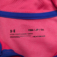 Haut Technique Under Armour HeatGear Rose Fluo Enfant XS