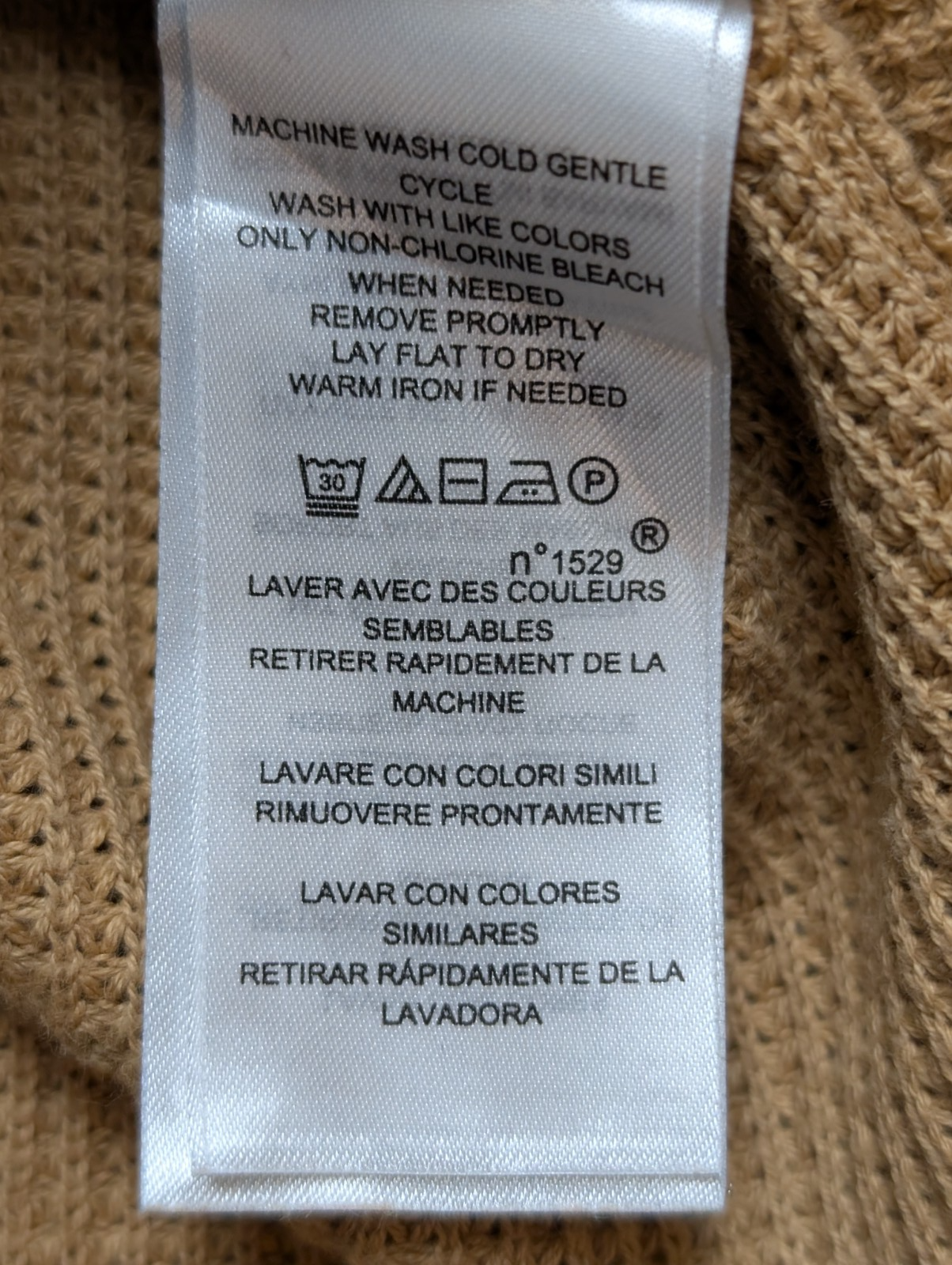 Pull Ralph Lauren (Lauren) Femme L Col Roulé Large Cordon Plaque Logo 🏷️