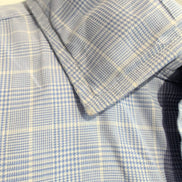 Chemise Polo Ralph Lauren Philip XL Made in Hong Kong Carreaux Bleu