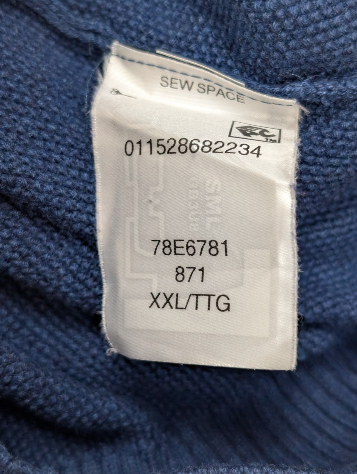 Gilet Tommy Hilfiger Bleu Marine Boutonné 2 Poches - Taille 3XL