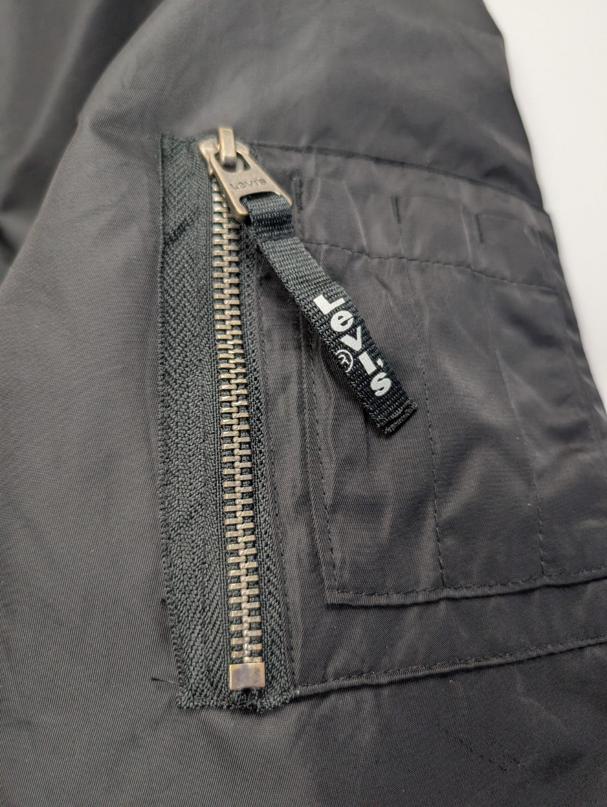 Levi's Blouson Veste Bomber Varsity Homme Noir L Chaud Doublure Orange | 300BSR