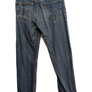 Jean Levi's 505 Regular Fit Vintage Homme W34 L36 Bleu Denim Droit Long