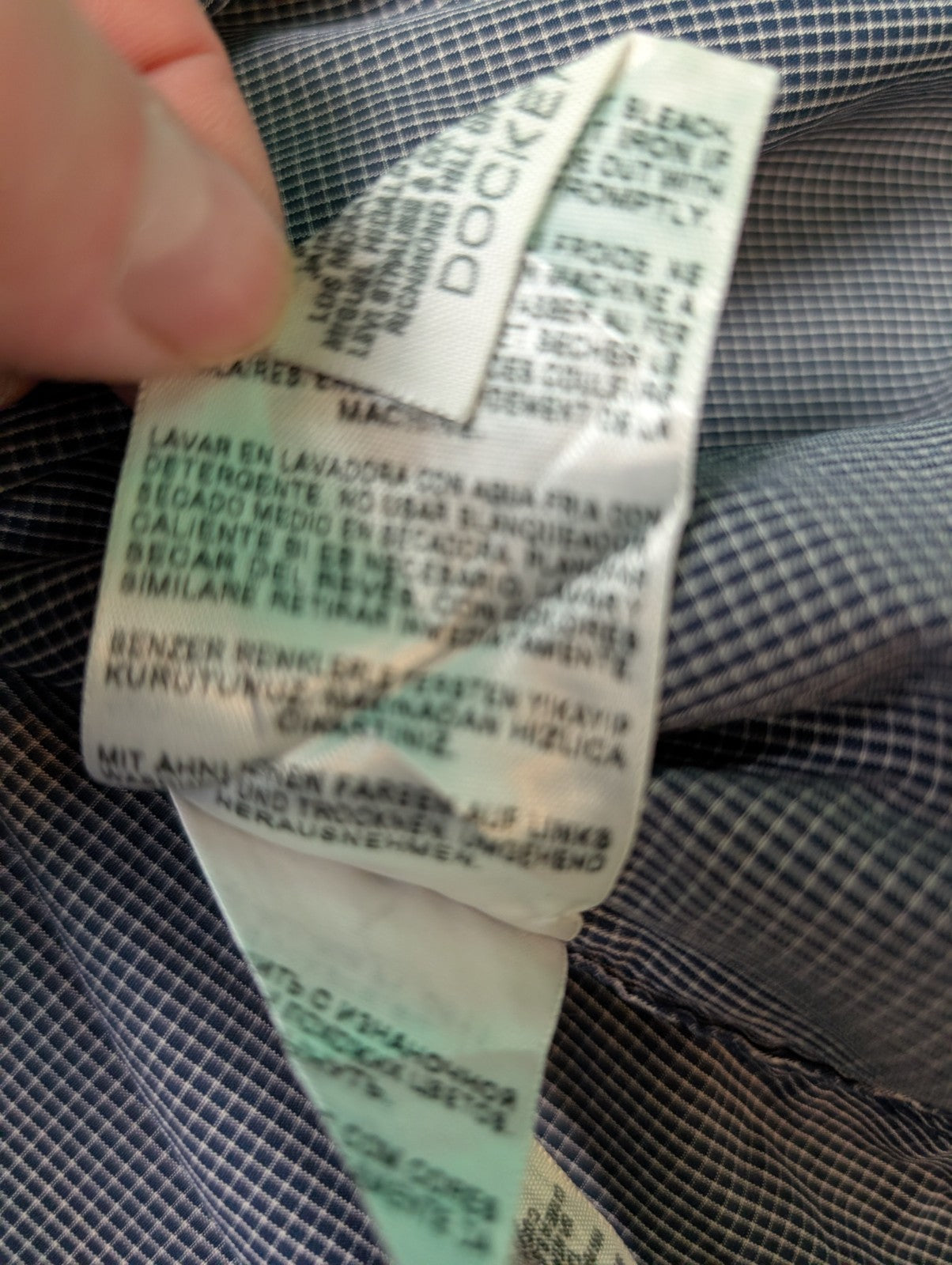 Chemise Dockers petits carreaux taille M #169msch