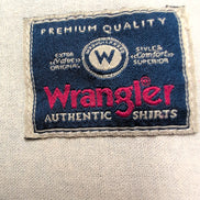 Chemise Wrangler Manches Courtes Noire à Poches Taille 3XL