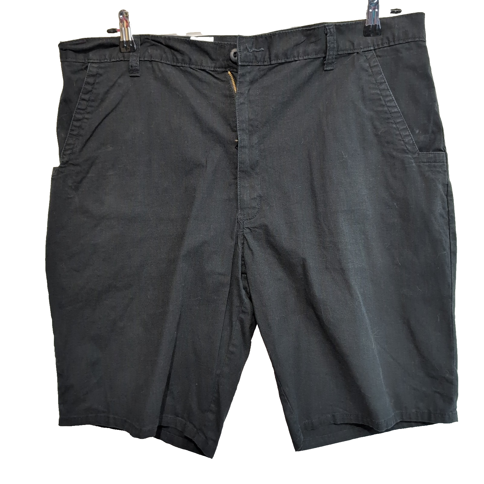 Short Dickies Workwear Noir Homme W40 Ripstop Coupe Droite Excellent État
