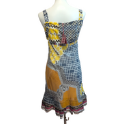 Robe SOGGO S/M Multicolore Bretelles réglables Jupon Neuve Étiquette