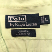 Chemise Polo Ralph Lauren Curham L Vert Menthe Classic Fit Col Classique Shirt
