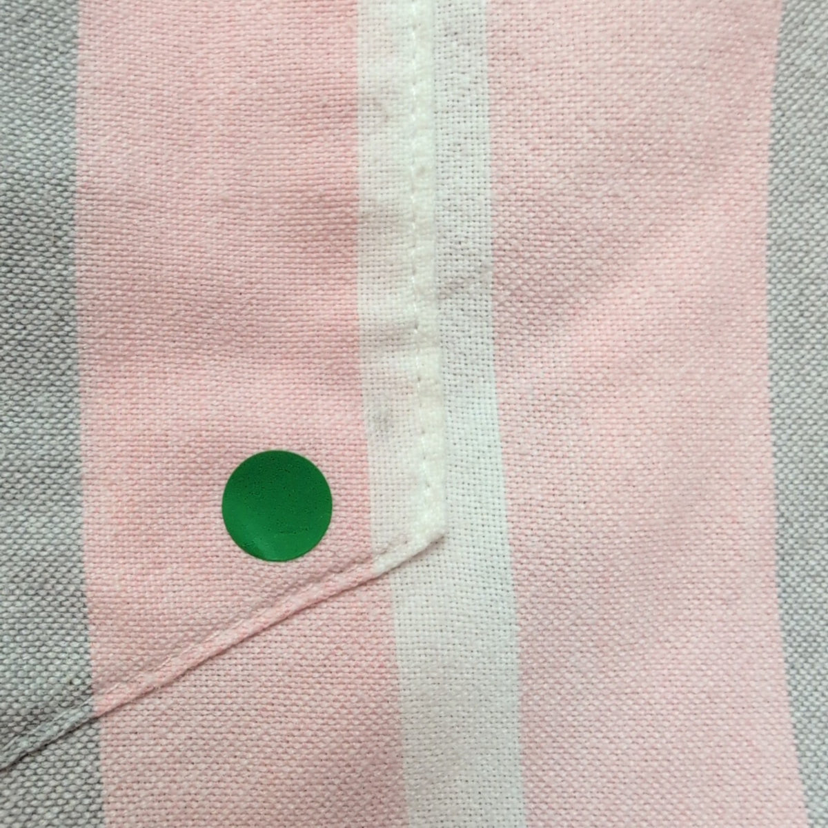 Chemise Levi's Laundered Oxford L rose rayures 2 poches manches courtes