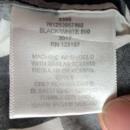 Chemise Dickies 2XL Noir Gris Carreaux Workwear Manches Courtes