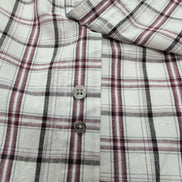 Chemise Wrangler Rugged Wear Manches Courtes Carreaux Rouge Noir Blanc T. 4XL