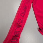 Haut Technique Under Armour HeatGear Rose Fluo Enfant XS