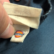 Chemise Dickies M Bleu Marine Workwear Manches Courtes 2 Poches Logo