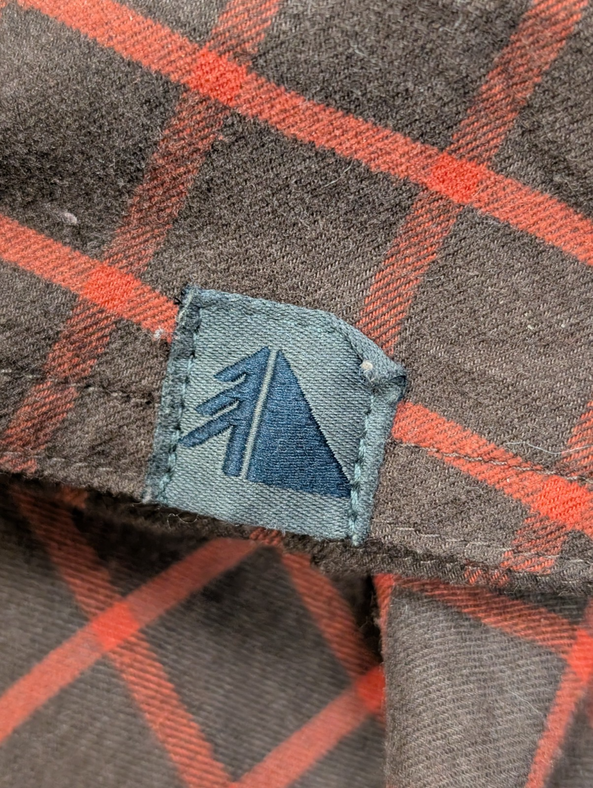 Chemise L.L.Bean XL Technique Polyester Elasterell Stretch Marron Rouge |282S