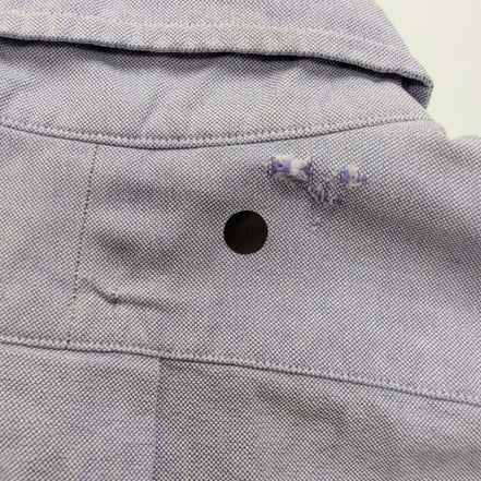 Chemise Ralph Lauren S Lilas Uni Oxford Coton Logo Marron