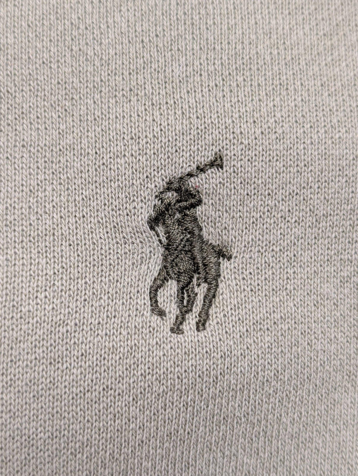 Sweat Polo Ralph Lauren L XL Vert Kaki Logo Cavalier Col Rond Poche Kangourou