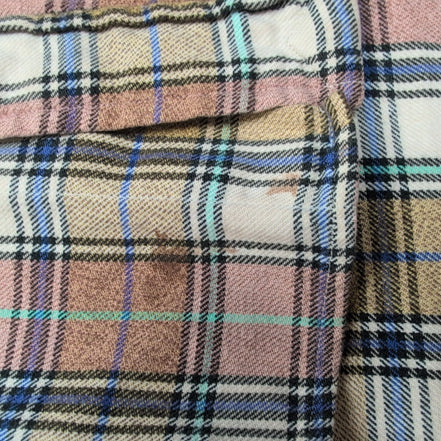 Chemise Ralph Lauren Vintage L Flanelle Carreaux Manches Longues