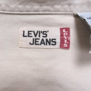 Levi’s chemise jean blanc cassé vintage 2 poches boutons métal taille M