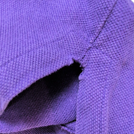 Polo Ralph Lauren Homme M Violet Logo Jaune Polo Manches Courtes