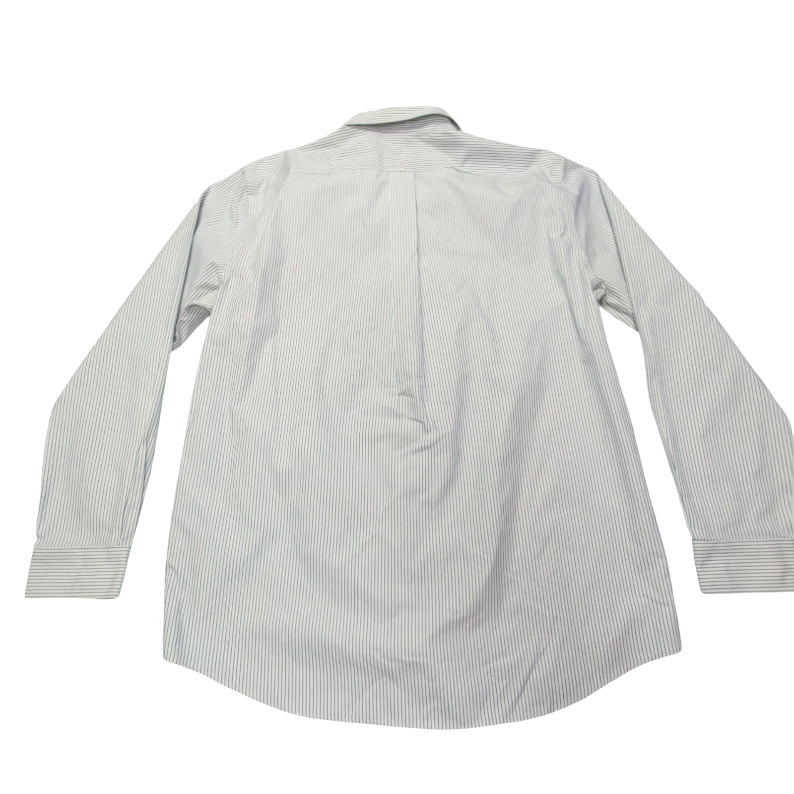 Chemise L.L. Bean rayée bleu manches longues homme taille L