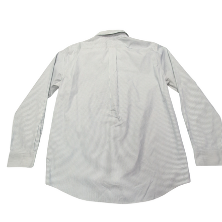 Chemise L.L. Bean rayée bleu manches longues homme taille L