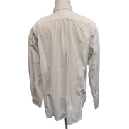 Chemise Ralph Lauren XL Blanche Initiales Brodées Manches Longues