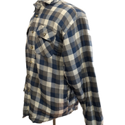 Wrangler Veste Surchemise Matelassée Carreaux Bleu Gris M Workwear 🔥|258S
