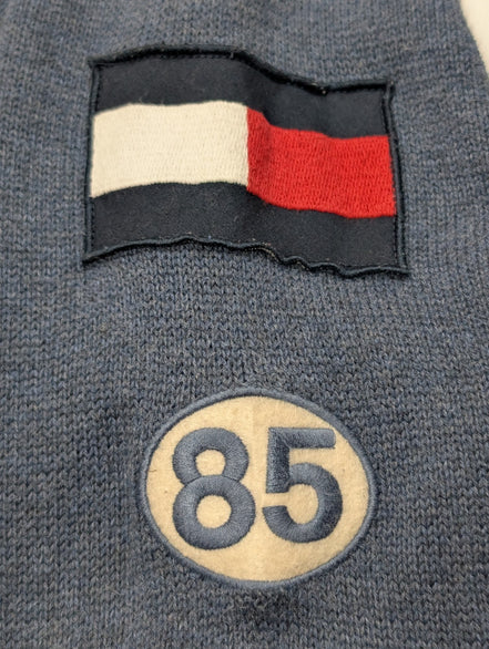 Gilet zippé Tommy Hilfiger vintage bleu homme taille M