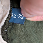 Pantalon Velours côtelé Polo Ralph Lauren W42 L30 Vert Bouteille Vintage