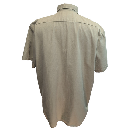 Chemise Dickies XL Kaki Clair 2 Poches Manches Courtes Workwear