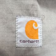 Chemise Carhartt L Grise Ripstop Manches Courtes Brodée 2 Poches stretch