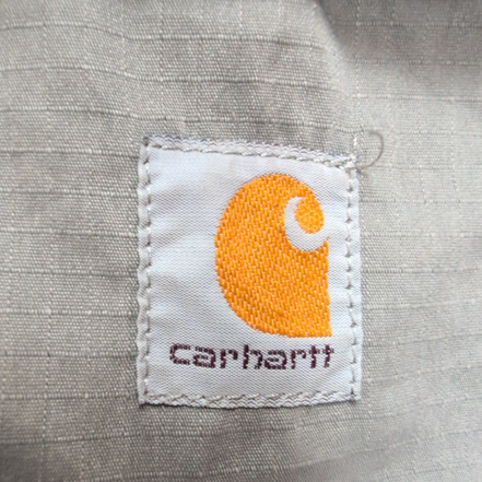 Chemise Carhartt L Grise Ripstop Manches Courtes Brodée 2 Poches stretch