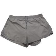 Short Under Armour HeatGear Gris avec Doublure - Femme Taille L