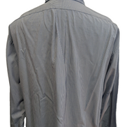 Chemise Polo Ralph Lauren Shirt L Custom Fit Rayée Bleu Blanc Button Down