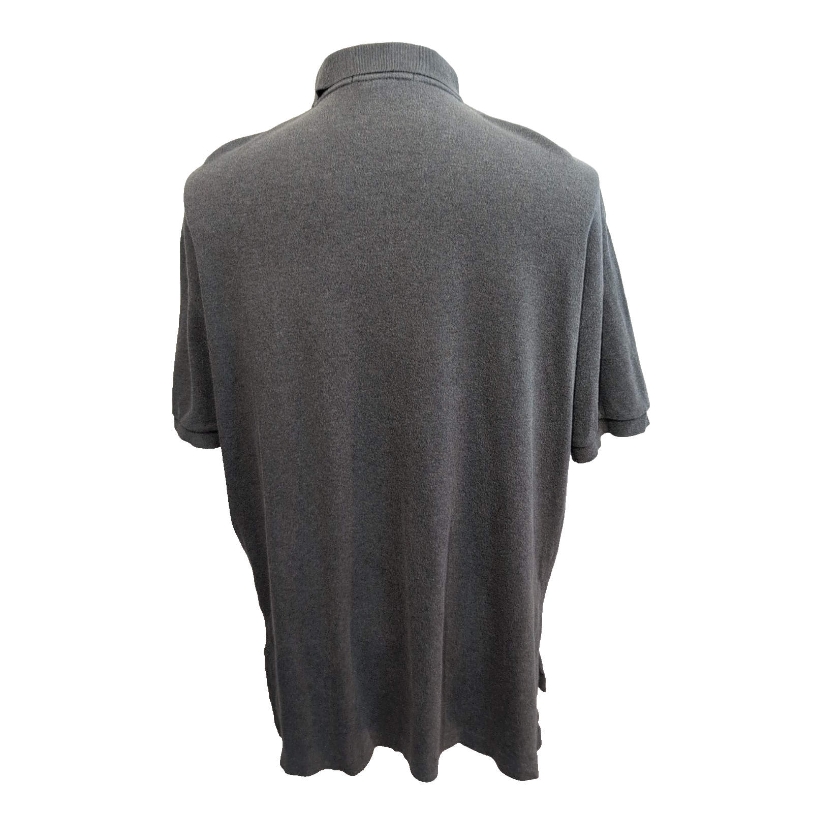 Polo Ralph Lauren Homme L Gris Logo Noir Polo Manches Courtes