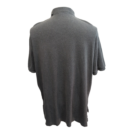 Polo Ralph Lauren Homme L Gris Logo Noir Polo Manches Courtes