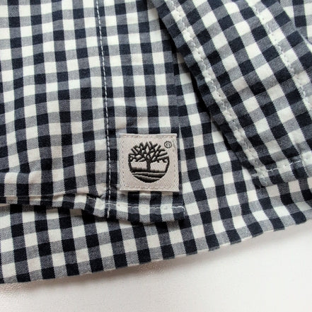 Chemise Timberland bleue et blanche à carreaux taille XL #41e