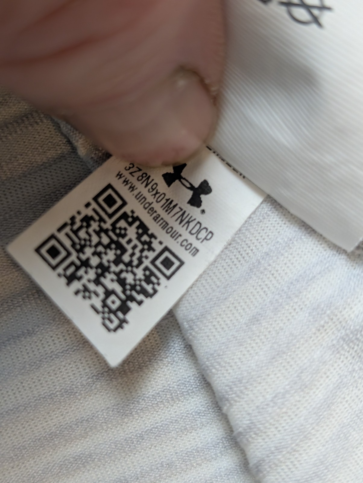 T-shirt Under Armour Manches Longues Rayé - Taille L - État Neuf