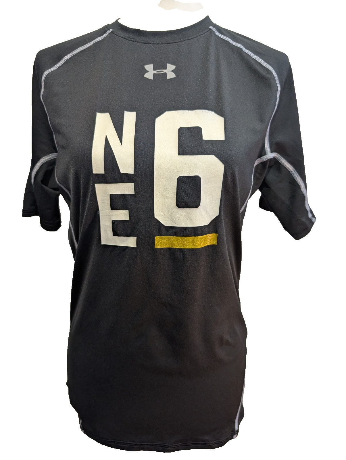T-shirt de Sport Under Armour HeatGear Noir Femme Taille XL