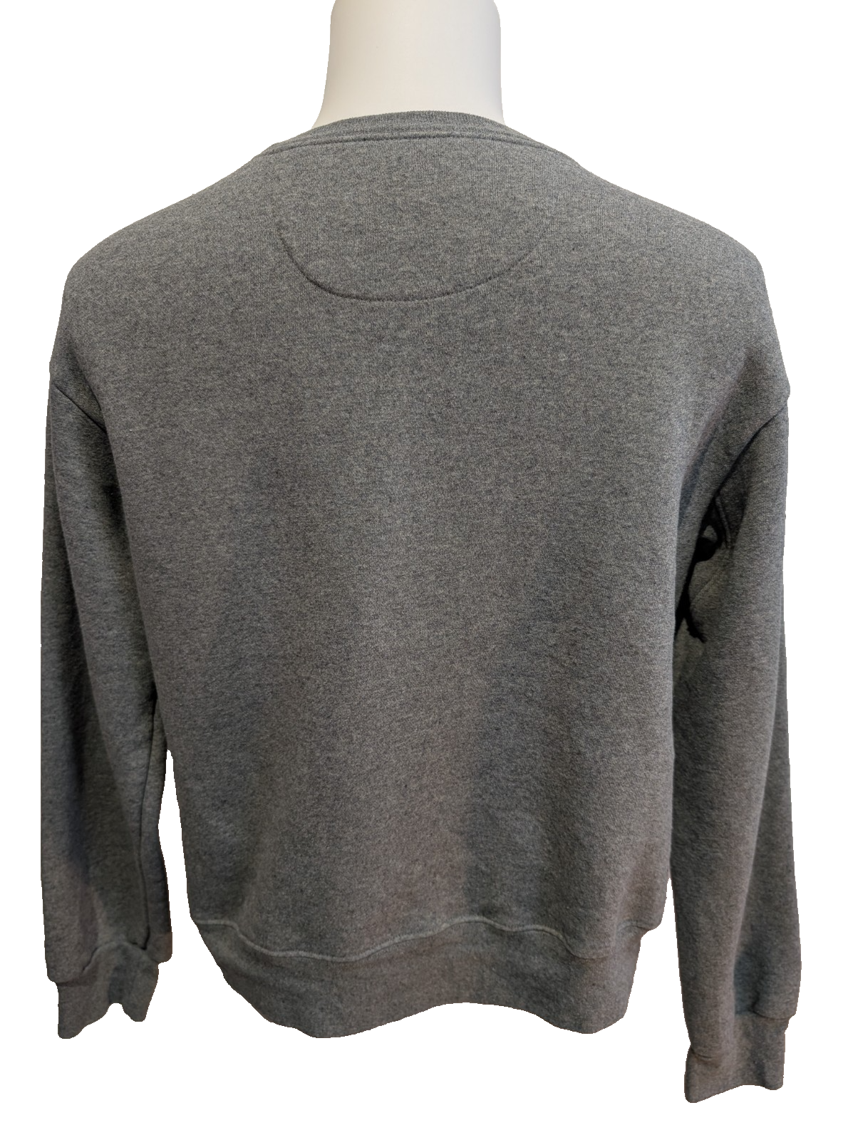 Sweat Patagonia Gris Col Rond Imprimé Bordeaux M
