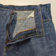 Jean Levi's 569 Loose Straight Homme W40 L32 Bleu Foncé Vintage Original Denim