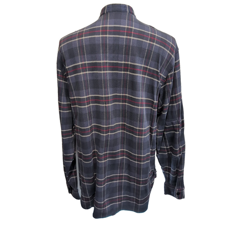 Polo Ralph Lauren L VTG Coton Piqué Col Officier Manches Longues Shirt