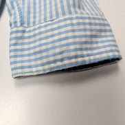 Chemise Polo Ralph Lauren XXL Blake Bleue Carreaux 100% Coton Logo Bleu Marine
