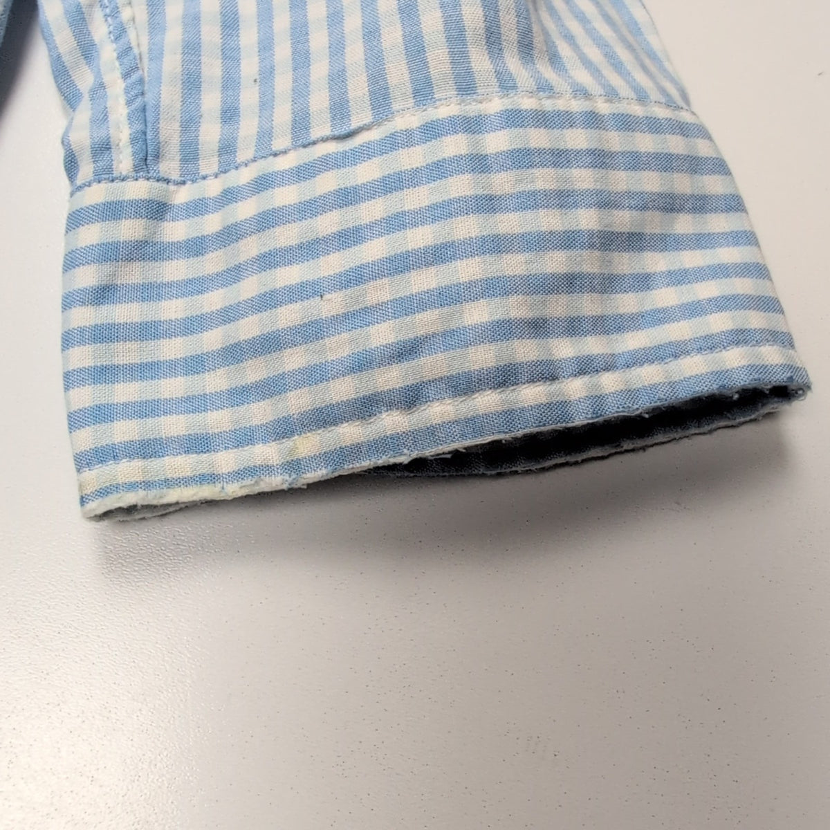 Chemise Polo Ralph Lauren XXL Blake Bleue Carreaux 100% Coton Logo Bleu Marine