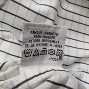 Chemise Ralph Lauren Blake XXL Carreaux Bleu Manches Courtes Button Down Shirt