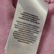 Polo manches courtes Polo Ralph Lauren Big Pony rose XXL Custom Slim Fit